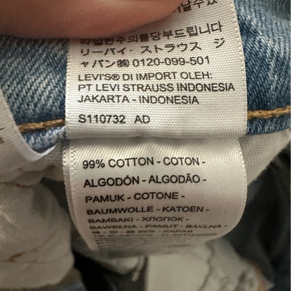 Levi's Women High Rise 501 Skinny Jeans - light wash Blue NTW - Picture 3 of 10